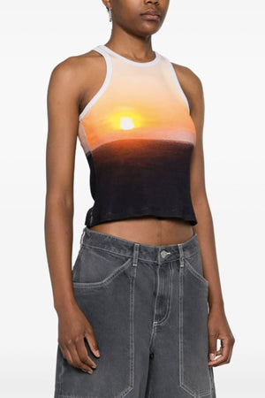 MSGM Top Multicolour da donna