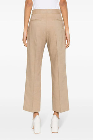 MSGM Pantaloni Sabbia da donna
