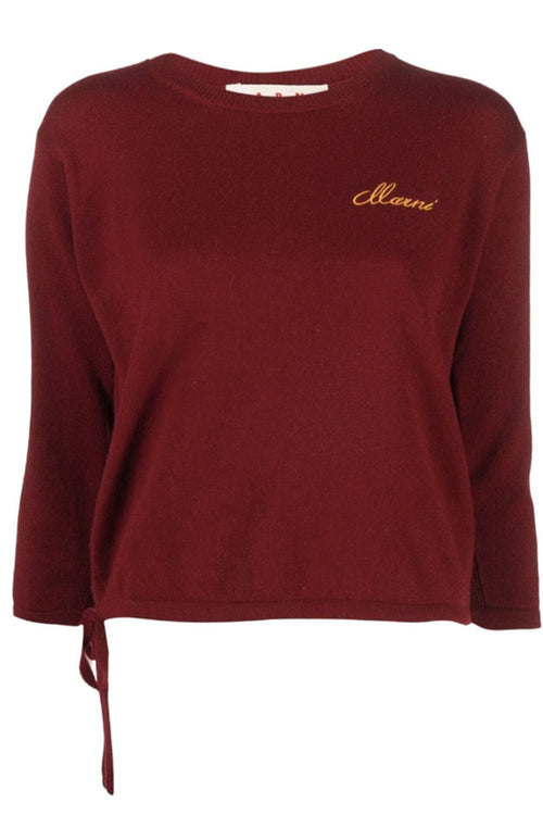 Marni Maglie Bordeaux da donna