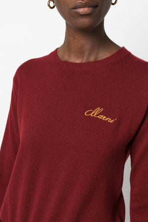 Marni Maglie Bordeaux da donna
