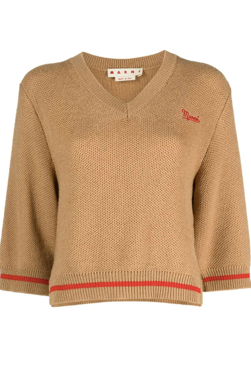 Marni Maglie Marrone da donna