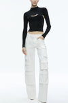 Alice + Olivia Pantaloni Beige da donna