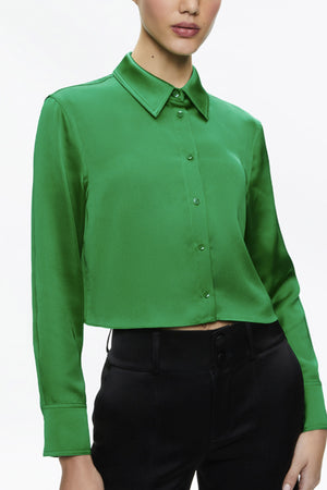 Alice + Olivia Camicie Verde smeraldo da donna