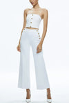 Alice + Olivia Jeans Beige da donna