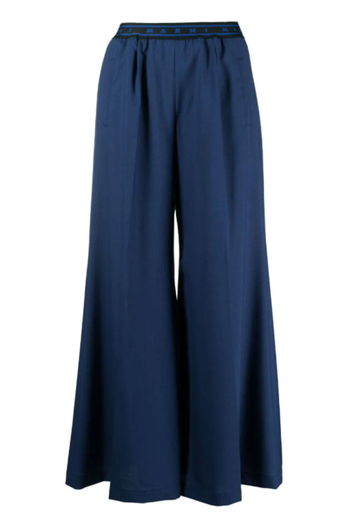 Marni Pantaloni Blue da donna