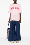 Marni Pantaloni Blue da donna