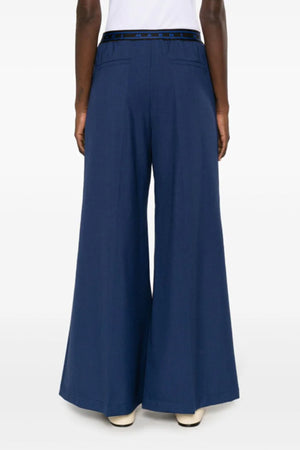 Marni Pantaloni Blue da donna
