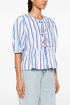 GANNI Camicie Blue da donna