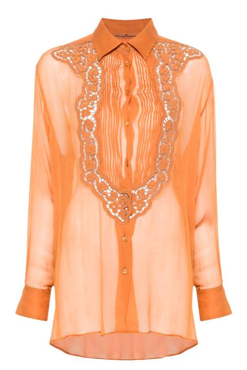 Ermanno Scervino Camicie Marrone da donna