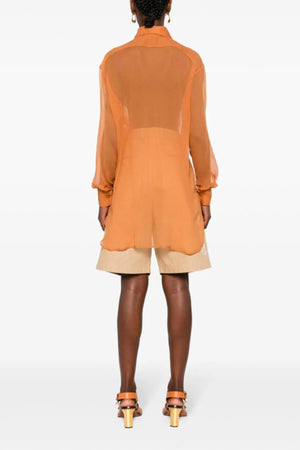 Ermanno Scervino Camicie Marrone da donna