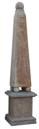 Biscottini Obelisco in pietra L65xPR65xH300 cm completo base, dimensioni Offerta Speciale