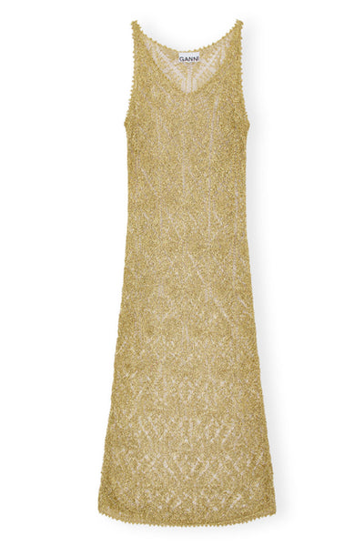 GANNI Abiti Oro da donna