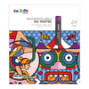Astuccio 24 Pastelli A Olio Colori Assortiti Carioca Plus