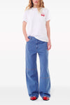GANNI T-shirt e Polo Bianco da donna
