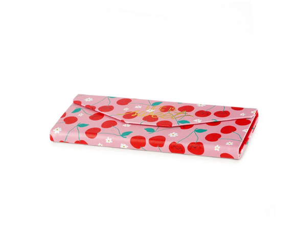 Legami, custodia portaocchiali pieghevole a tema Cherry