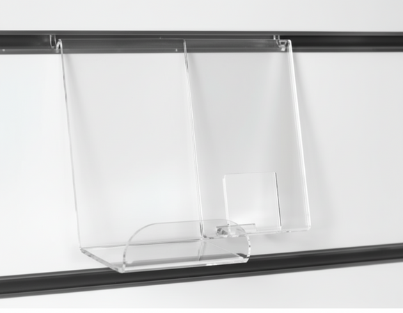 Pianetto porta cellulare in plexiglass dimensioni (lxp) cm. 11x11