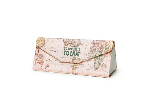 Legami, custodia portaocchiali pieghevole a tema Travel