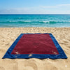 Telo Mare Trussardi Bordeaux - Iconico Levriero Jacquard spugna cotone