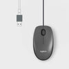 Logitech Mouse Ottico Usb M100 Nero 910-006652