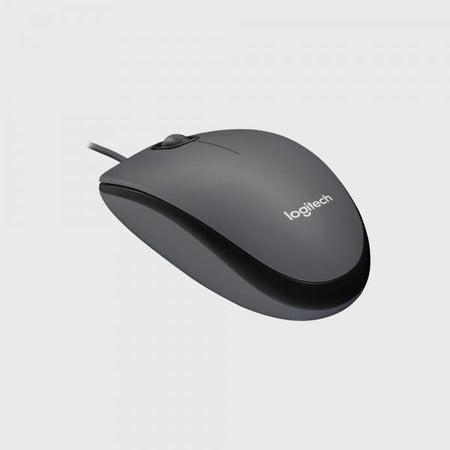 LOGITECH M100 (910-006652) - MOUSE WIRED - BLACK