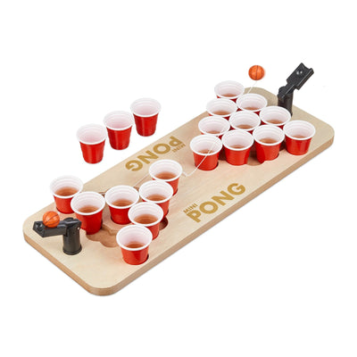 Gioco da tavola Drink Pong con 20 bicchieri in scatola regalo