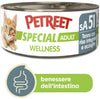 Petreet Cat Special Adult Wellness Tonno con Riso Integrale e Acciughe 70gr