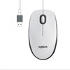 Mouse Logitech M100 - Ottico - Usb - 1000Dpi - Bianco