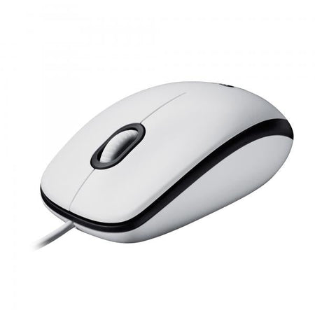 Mouse Logitech M100 - Ottico - Usb - 1000Dpi - Bianco