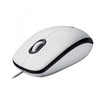 Mouse Logitech M100 - Ottico - Usb - 1000Dpi - Bianco