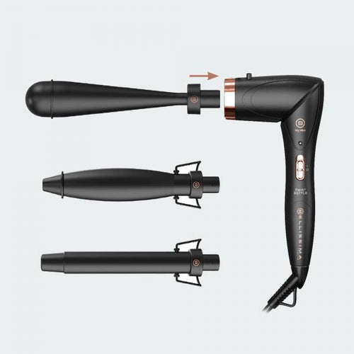 IMETEC BELLISSIMA TWIST e STYLE KIT (11888A) - PIASTRA MODELLANTE CAPELLI - PIASTRA IN CERAMICA - 200W