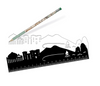 Legami, righello Follow the Skyline monumenti di Napoli
