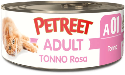 Petreet Cat Adult Tonno Rosa 70gr