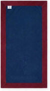 Telo Mare Trussardi Blu– Iconico Levriero Jacquard spugna cotone