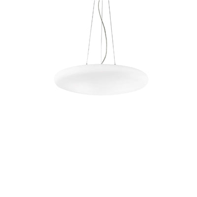 Lampadario moderno Ideal Lux SMARTIES BIANCO SP3 032016 E27 LED vetro sospensione