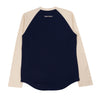 WALES BONNER Space T-shirt in Ivory/Navy da uomo