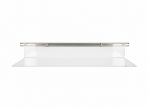 Pianetto porta oggetti in plexiglass dimensioni (lxp) cm. 40x15