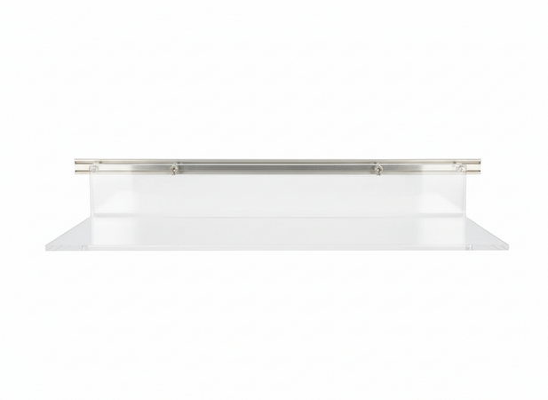 Pianetto porta oggetti in plexiglass dimensioni (lxp) cm. 40x15