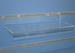 Pianetto porta oggetti in plexiglass dimensioni (lxp) cm. 40x15