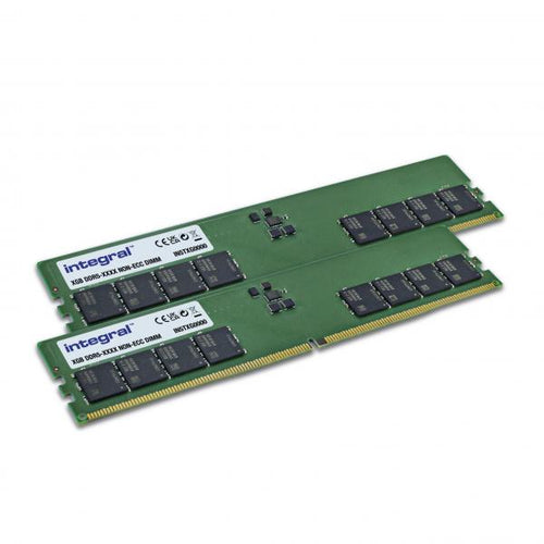 Integral IN5T8GNHWBXK2 memoria 16 GB 2 x 8 GB DDR5 (16GB [2x8GB] PC RAM MODULE KIT DDR5 4800MTs PC5-38400 UNBUFFERED NON-ECC DIMM 1.1V 1GX16 CL40 INTEGRAL)