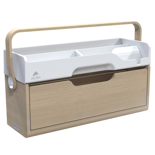 Organizer Portatile E Da Scrivania Ergobox Alba