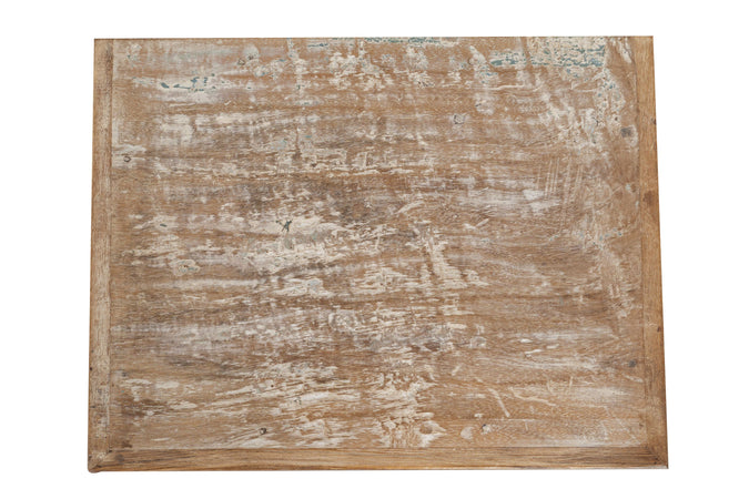 Biscottini Comodino Biscottini Legno Massello Recupero Dipinto a Mano Anticato 39x30x62