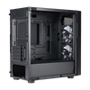 Case CMP 320- USB3.2+USB2.0-2x2.5/3.5HDD 2x2.5SSD-2x120mm ARGB Front Fans-Rad. Supp.-NO PSU