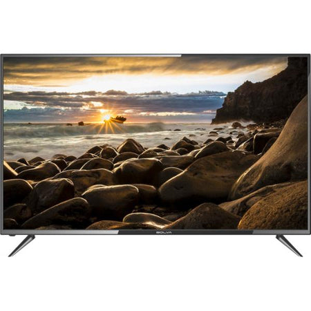 Televisore Bolva S-6588B - Display 65 pollici UHD 4K LED - 3840x2160 ULTRA-HD - 4000:1 - DVB-T2/C/S2 - Slot CI+ - 3x HDMI, 2x USB, Scart, Wifi direct - Smart TV - Vesa - Android - Nero