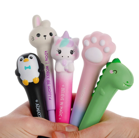 Penna Gel Antistress - Squeezies Bunny
