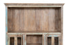 Biscottini Libreria in legno massiccio riciclato finitura anticata