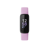 Fitbit Inspire 3 AMOLED Tracciatore di attività da braccio Nero, Lillà (Fitbit Inspire 3 Black/Lilac Bliss Akt)