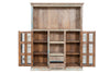 Biscottini Libreria in legno massiccio riciclato finitura anticata