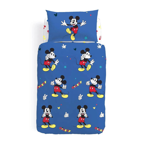 Caleffi Copripiumino per Letto Singolo Mickey Retro D60 - Passarelli Biancheria