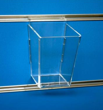 Porta oggetti in plexiglass dimensioni cm. 8x8x11h