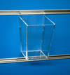 Porta oggetti in plexiglass dimensioni cm. 8x8x11h